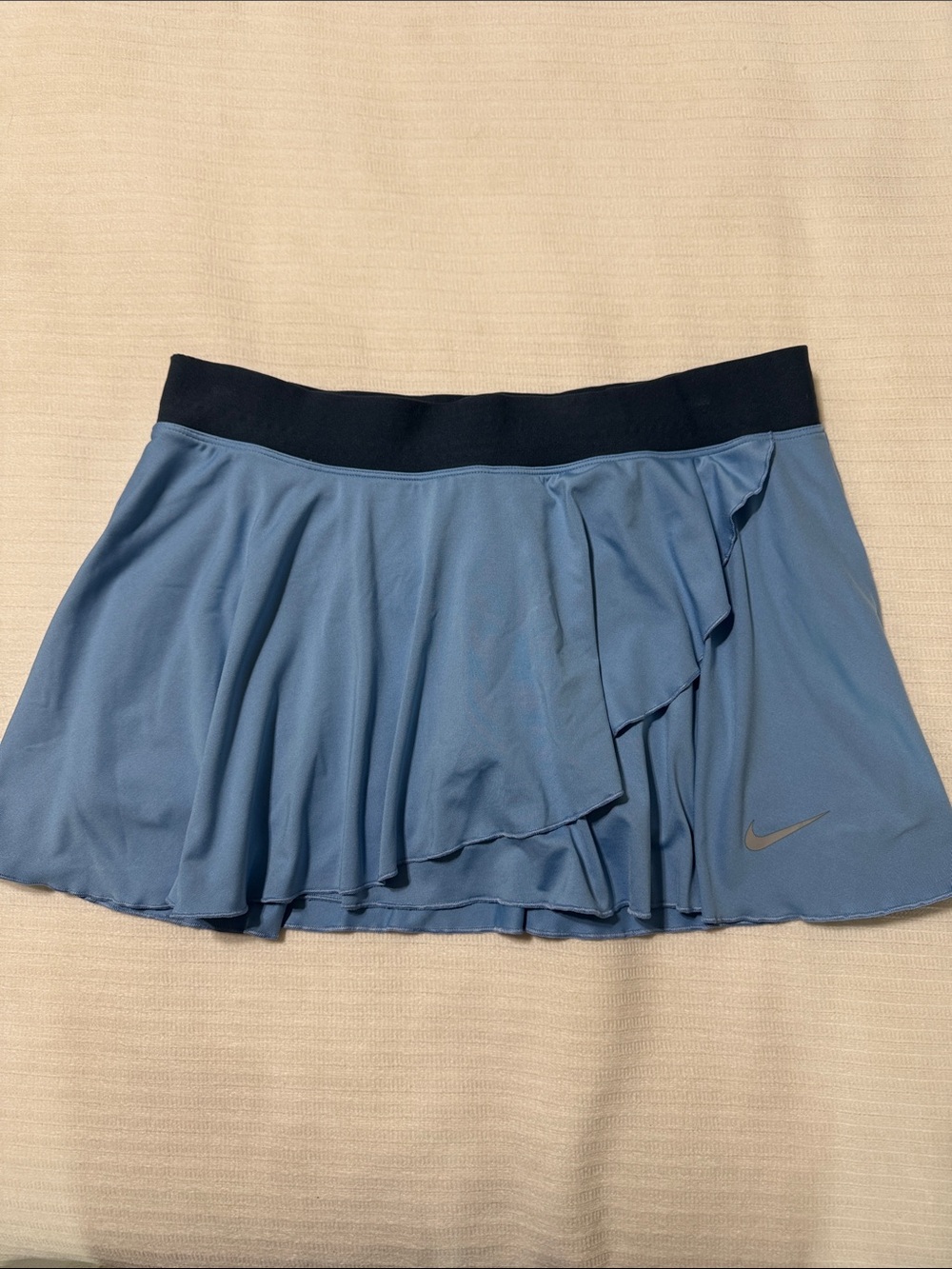 Nike Dusty Blue Skater Tennis Golf Skirt with Black Waistband